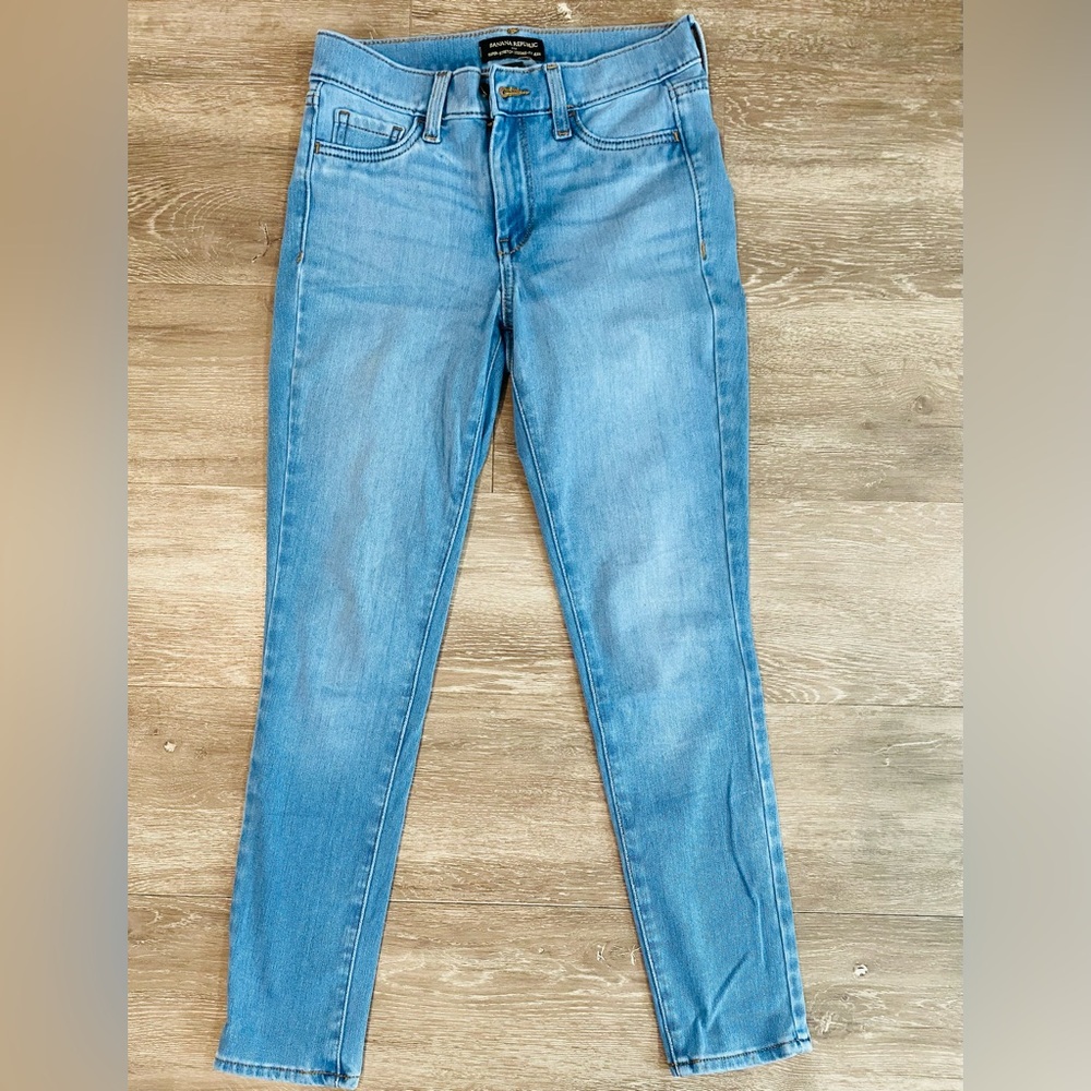 Banana Republic Super Stretch Jegging Fit Jeans sz 25